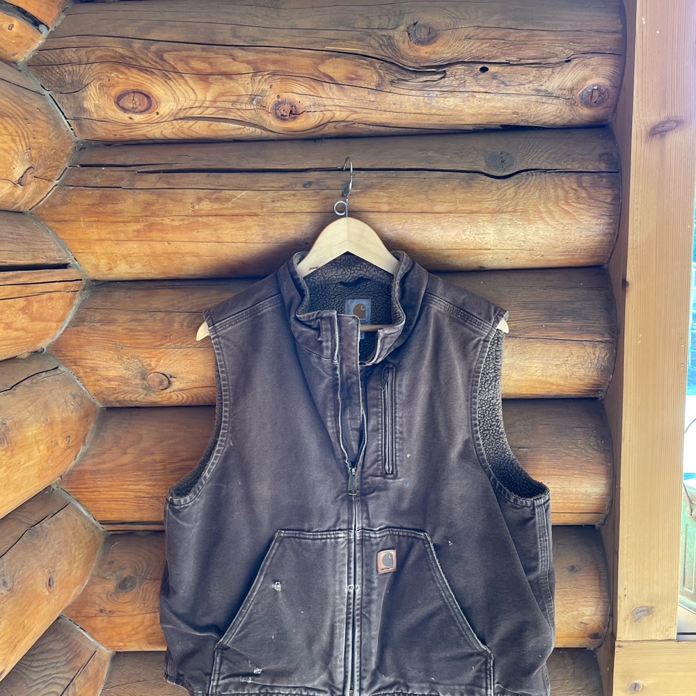 Carhartt Brown Vest